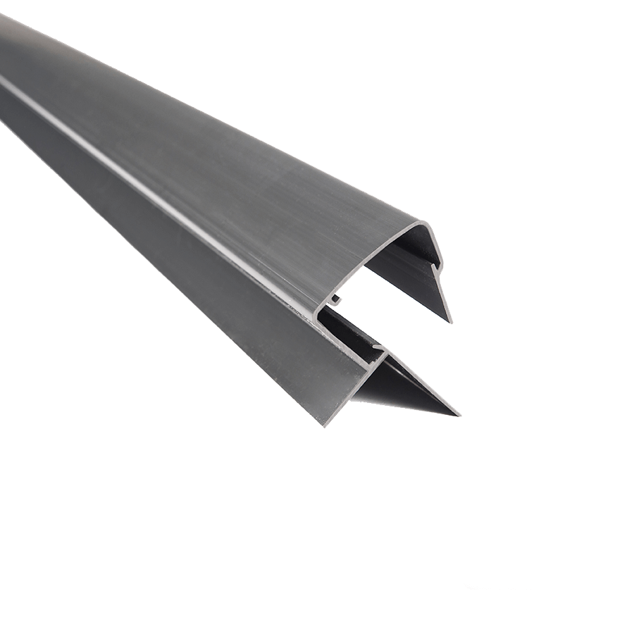 New Build Grey Continuous Dry Verge For Slate/Flat Tile 3m image